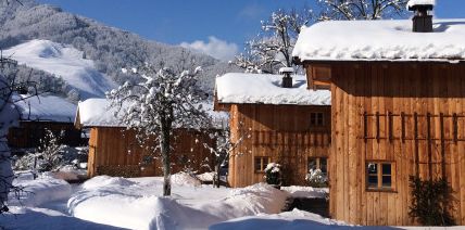 Gesamtansicht Chalets | Lohei - Chalets im Chiemgau